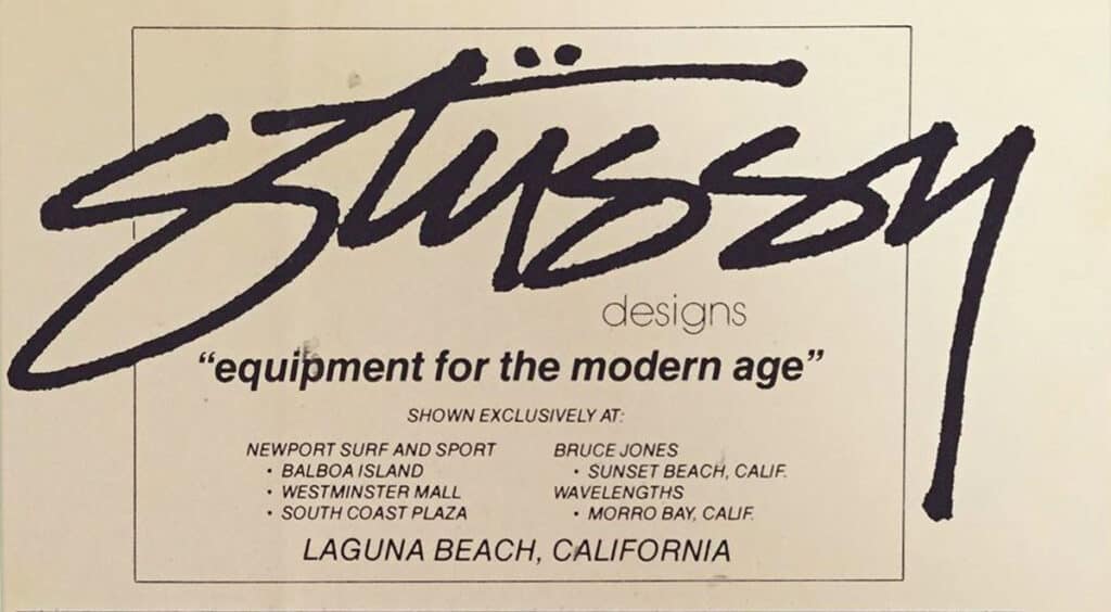 Shawn stussy discount signature